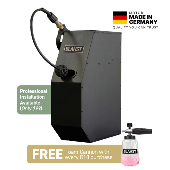 BLAHST R18 Wall-Mounted Pressure Washer