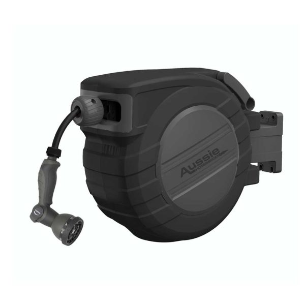 30M High Flow Auto Retract Garden Hose Reel